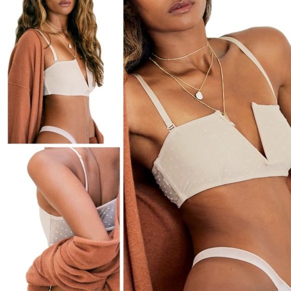 Free People Other - Free People Sierra Bandeau In ANTIQUE SHELL medium